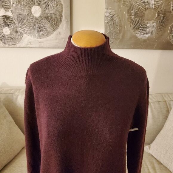 Max Studio Turtleneck Long Sleeve Knit Dress - Picture 3 of 10